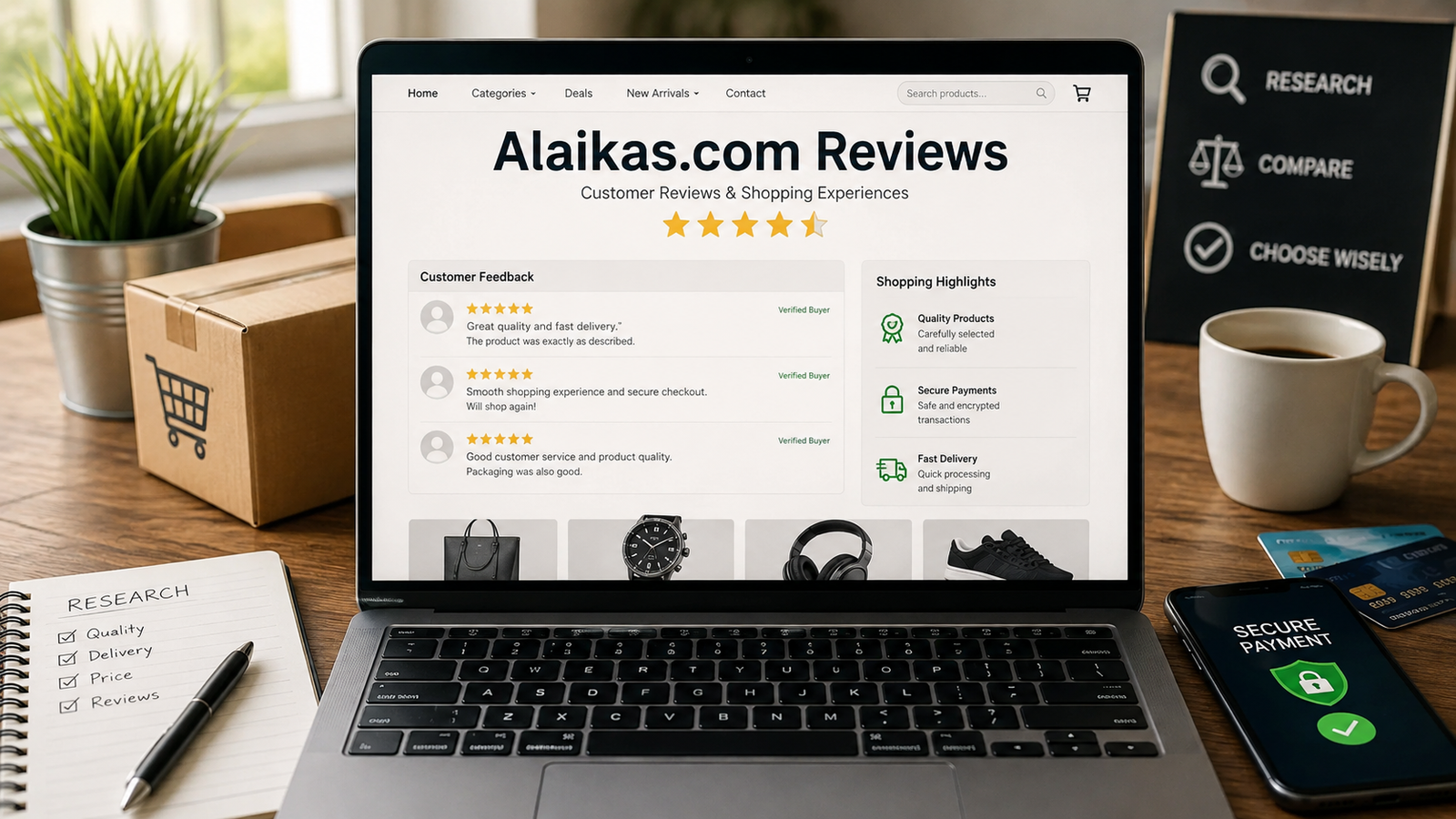 reviews about alaikas.com